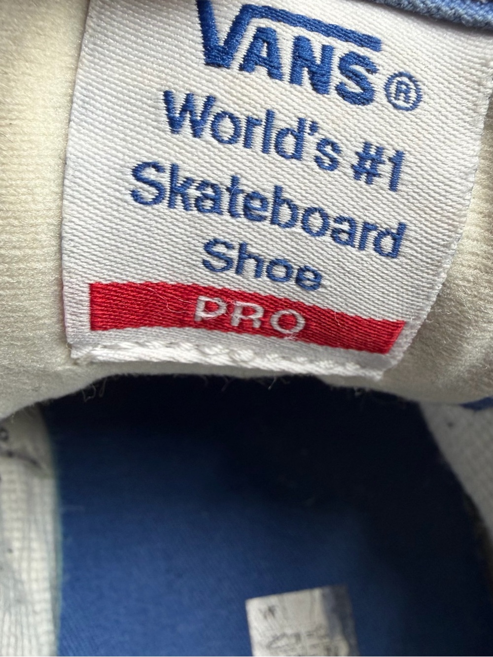 Vans Gilbert Crockett Pro Blue White Skate Shoes Men’s 9.5 - Picture 9 of 11